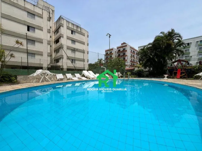 Apartamento com 3 quartos (1 suíte), 1 vaga e lazer à venda em Jardim Astúrias, Guarujá