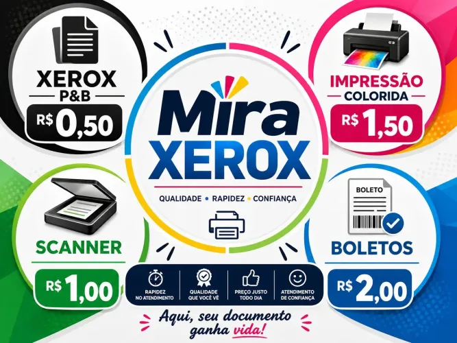 Xerox e impressão