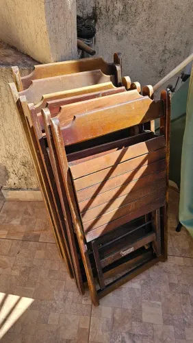 Cadeira madeira orgomac