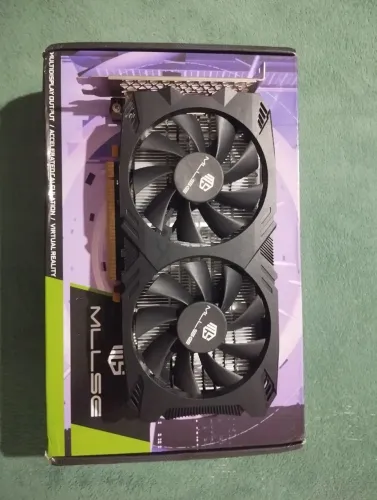 Placa de vídeo RX 5500XT 8Gb impecável com caixa