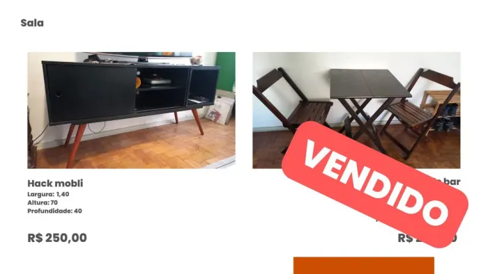 Familia vende tudo