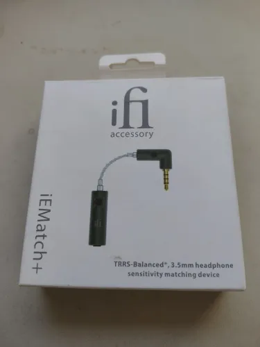 iFi iEMatch+ 3.5mm TRRS-Balanced