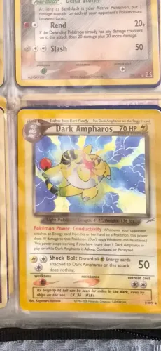 Carta Pokemon Antiga