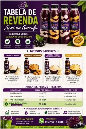 Revenda de açaí 