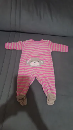 Lote de roupinhas de bb RN menina com vários macacões bores etc..