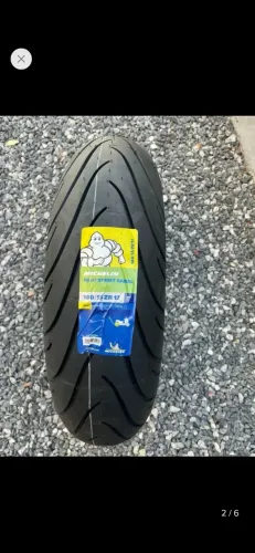 Pneu Michelin pilot street radial 180/55-17 traseiro