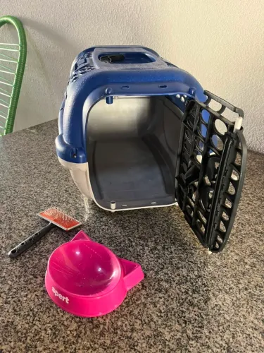 Vendo caixa de transporte de gato ou cachorro pequenoN 1