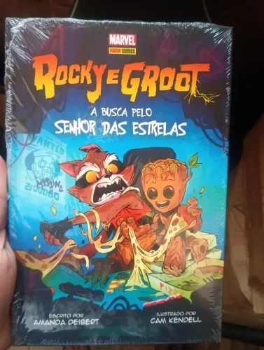 Hq Rocky e Groot: A Busca Pelo Senhor Das Estrelas (lacrada)