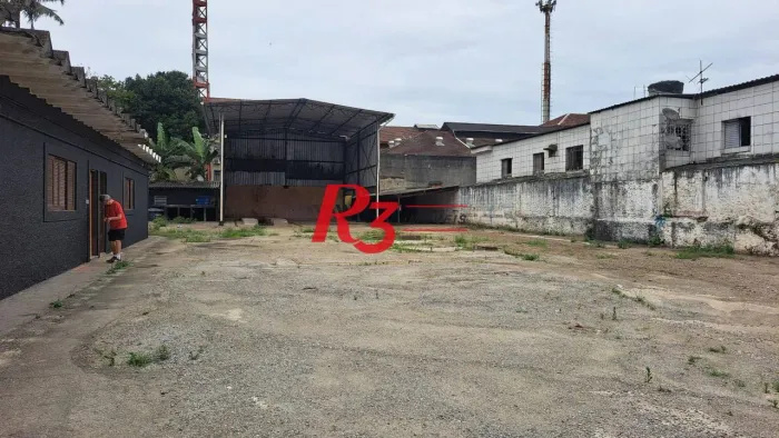 Terreno para alugar, 1250 m² por R$ 30.796,01/mês - Macuco - Santos/SP
