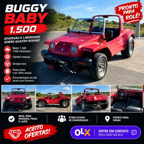 Volkswagen Buggy 1.6 8V Gasolina 2P Manual 1968