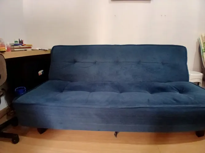 Sofá Cama Reclinável 3 Estágios - Espuma D28 com Pillow Top