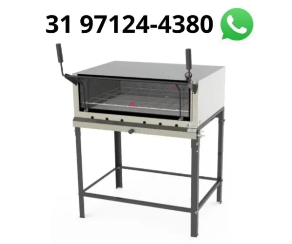 Forno com Pedra 90x90 CM Progas a Gás