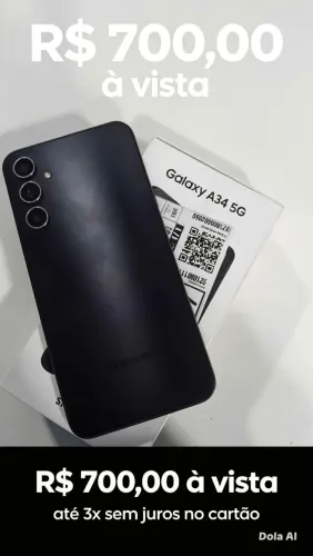 Samsung A34 novo 