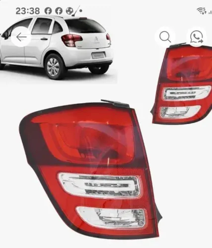 Lanterna  traseira Citroën 2013