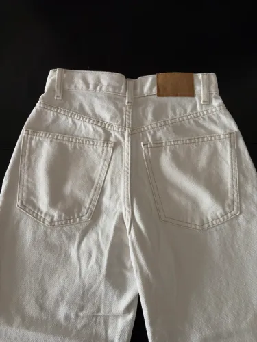 Calça branca off white Cotton On