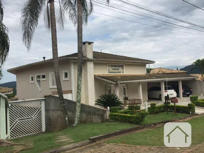 Chácara em condomínio Itatiba/SP. Linda vista para as montanhas, piscina, sauna churrasq.,
