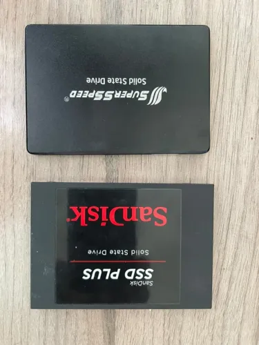 KIT SSD 1 SSD Sandisk 120gb, 1 SSd SupeSSpeed 120gb