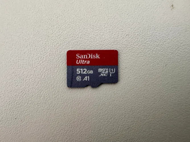 Micro SD Sandisk 512GB Original Em Até 12x