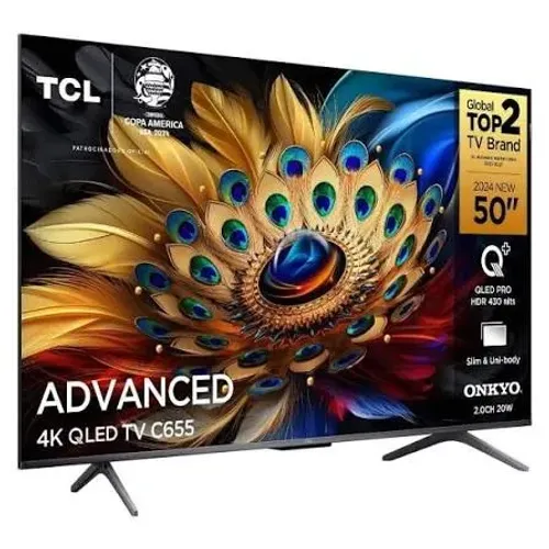 Smart TV TCL 50" QLED 4K