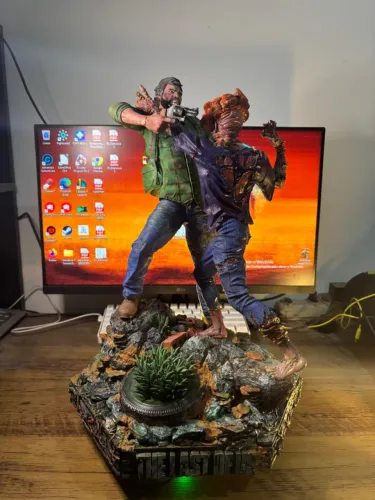 JOEL - THE LAST OF US | ESTATUETA EM RESINA