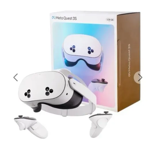 Óculos de Realidade Virtual Meta Quest 3S 128GB com Wi-Fi - Branco