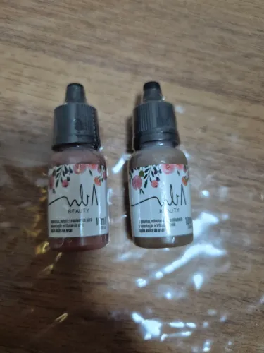 Pigmento para sobrancelhas 10ML Natália Beauty  cor: Light -  cor: orange validade: 04/27