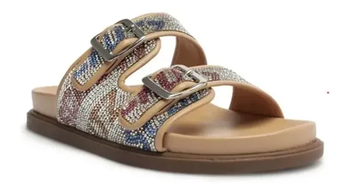 Papete Flatform Strass Logo Schutz - Colorida