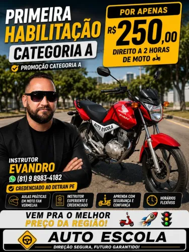 Primeira Habilitação promoção