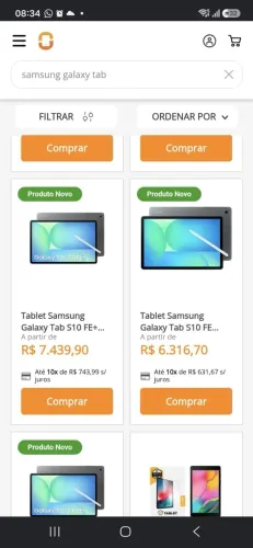Tablet Samsung