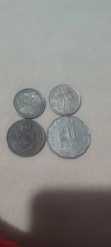 Moedas raras...