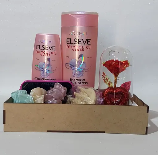 Cesta Presenteavel Cuidados com cabelos - L'Oréal Dia dos namorados!!!
