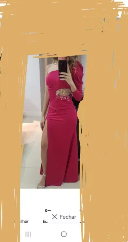 Vestido de festa luxo