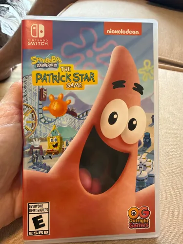 Vendo jogo Nintendo switch patrick star