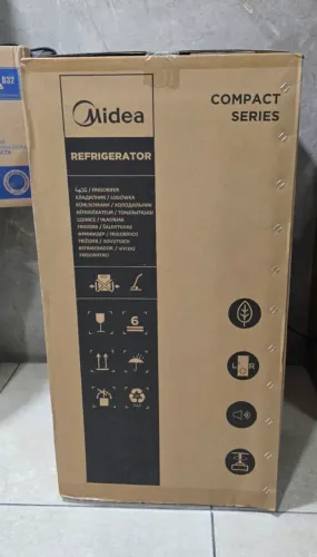 Frigobar Preto 93L Inverter Bivolt Midea [ NOVO COM NOTA FISCAL ] 