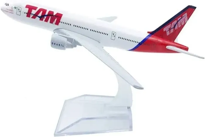 Avião Miniatura Avião Boeing B777 TAM - NOVO!!<br>