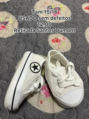 Tênis bebê tam 15/16