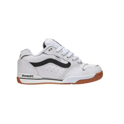 Tênis Vans Skate Rowley XLT White Black Unissex.