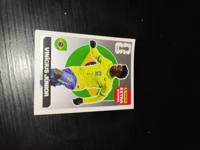 Figurinha Vinícius Jr Prata