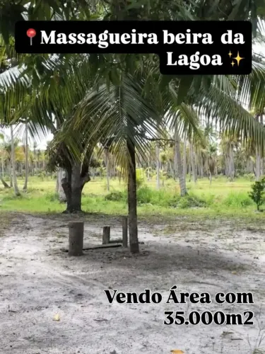 Área a venda na beira da Lagoa - Massagueira .120x de R$ 20.000