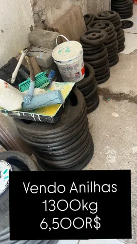 VENDE-SE ANILHAS PARA ACADEMIA