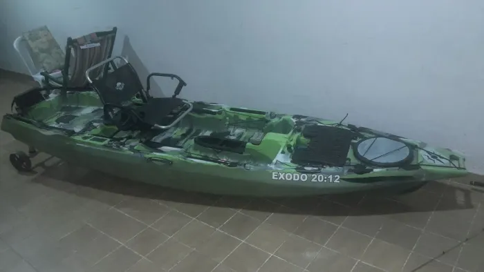 Caiaque airon com motor eletrico