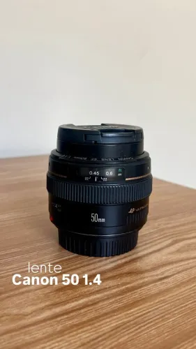 Lente Canon EF 50 1.4