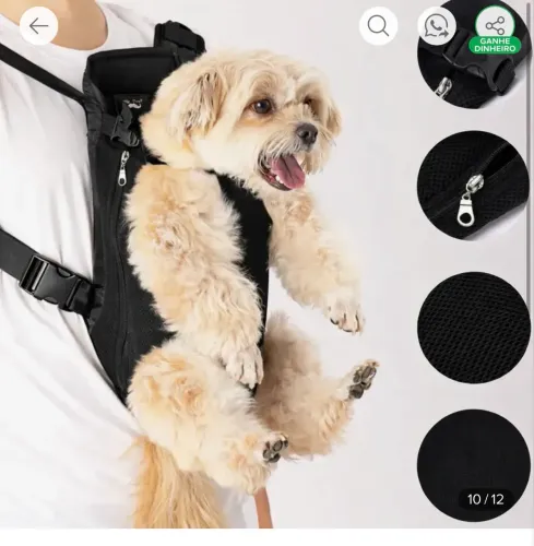 Bolsa Canguro Pet