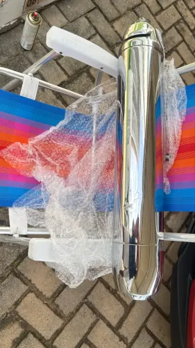 Escapamento original da Midnigth 950