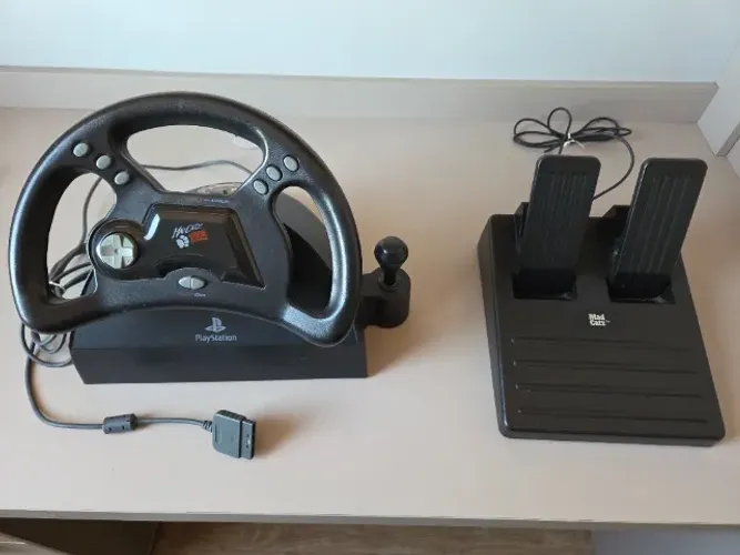 Volante Mad Catz Para PlayStation 1