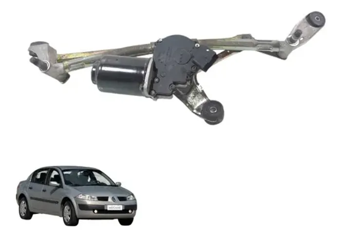 Motor Limpador Parabrisa Dianteiro Renault Megane Sedan 2007