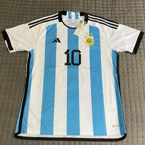 Camisa Argentina Home 2022 Messi 10 (Oficial).