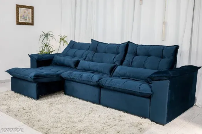 Sofá Retrátil luxo 3.20 largura novo lacrado