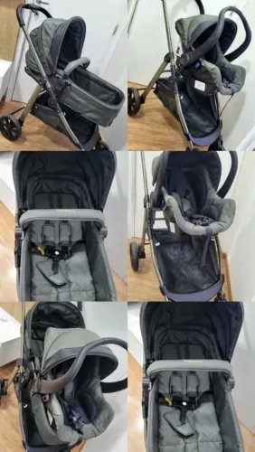 Carrinho de bebe Galzerano completo