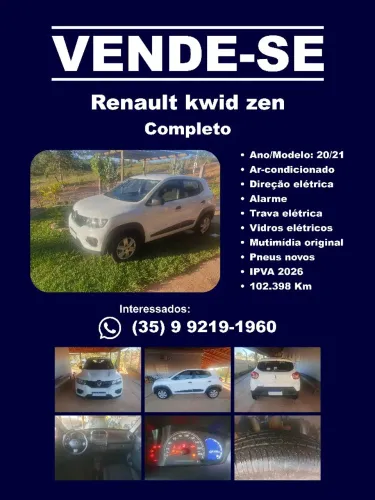 Renault Kwid Zen 1.0 Flex 12V 5P Mec. 2021
